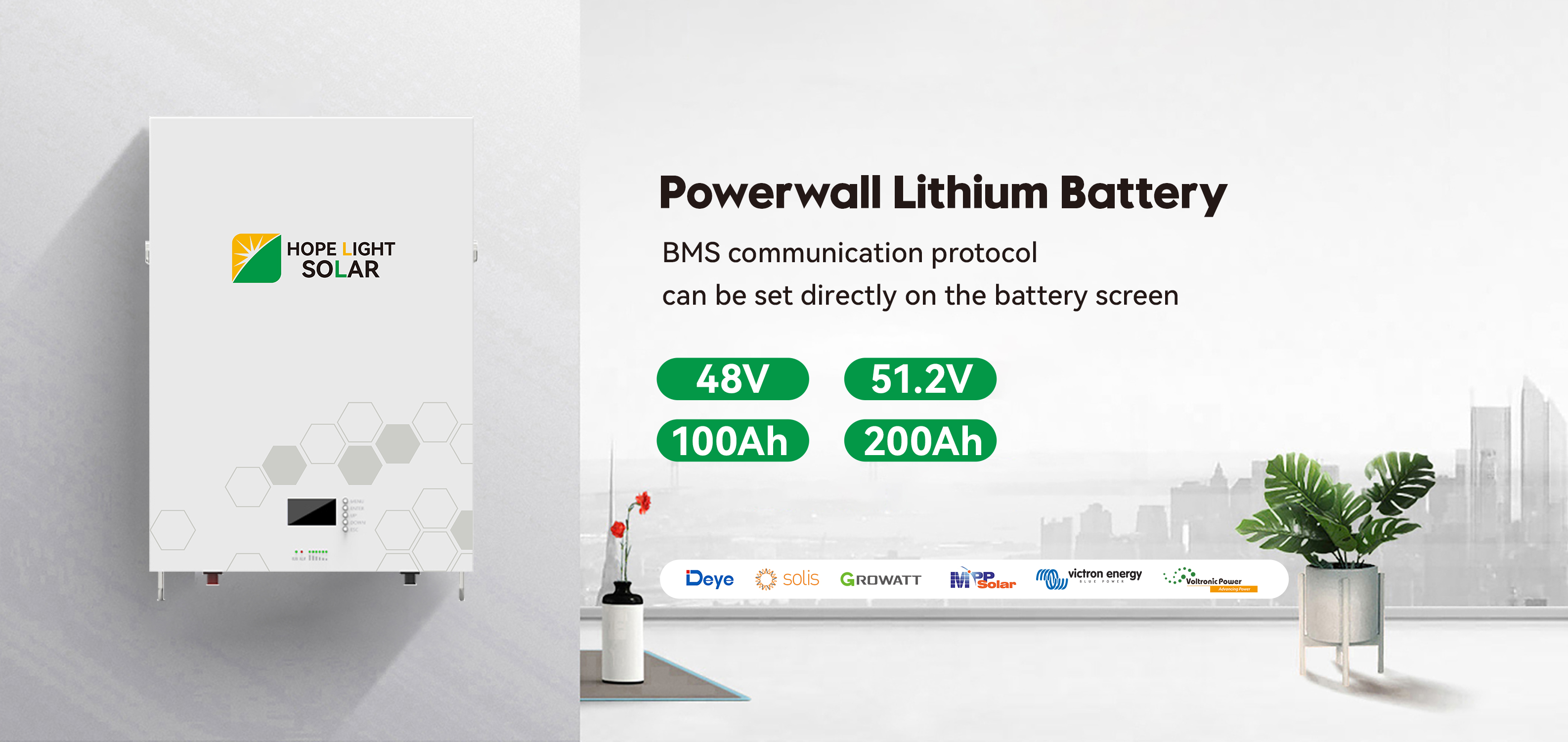 Powerwall de bateria de lítio